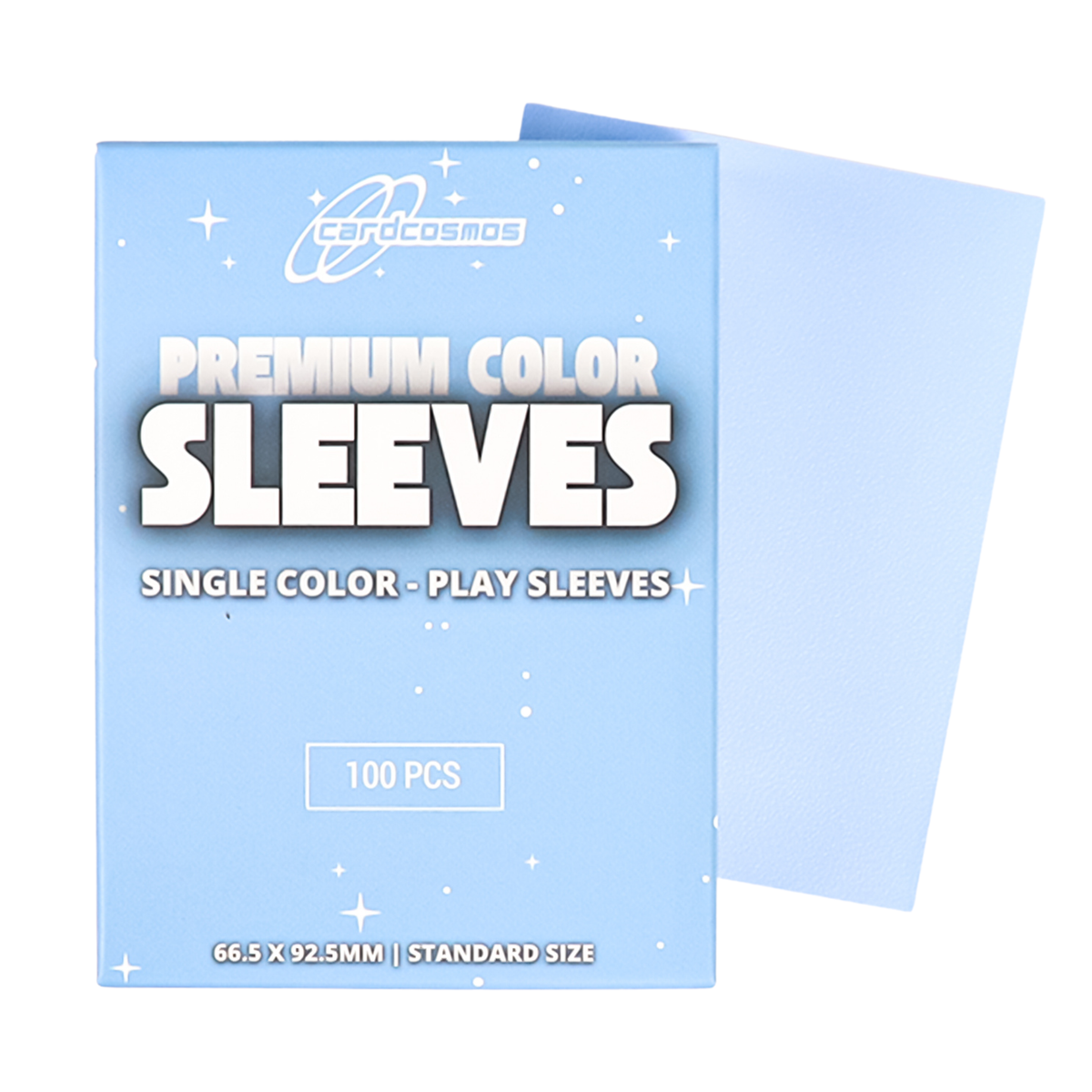 cardcosmos - Fundas mate premium azul claro | 100stk