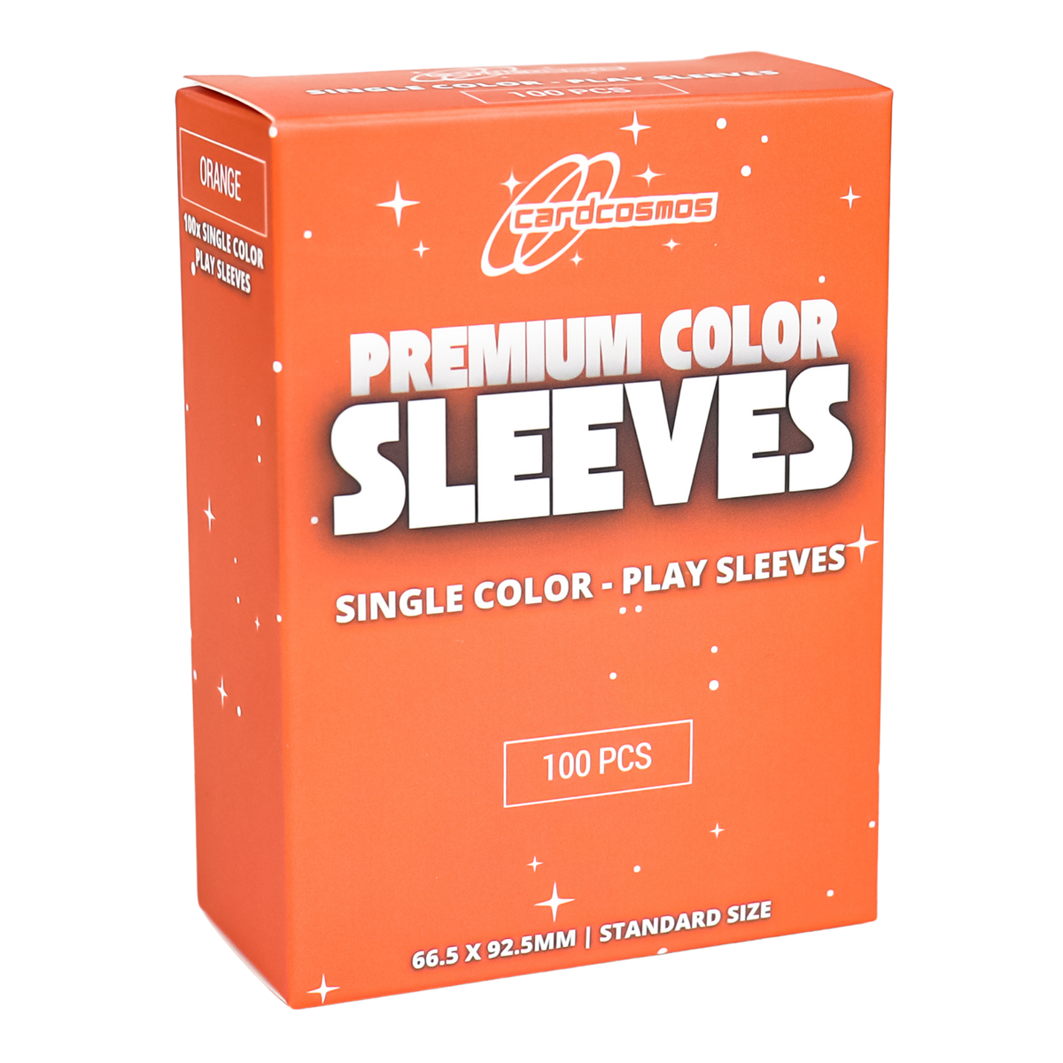 cardcosmos - Fundas mate premium naranja | 100stk