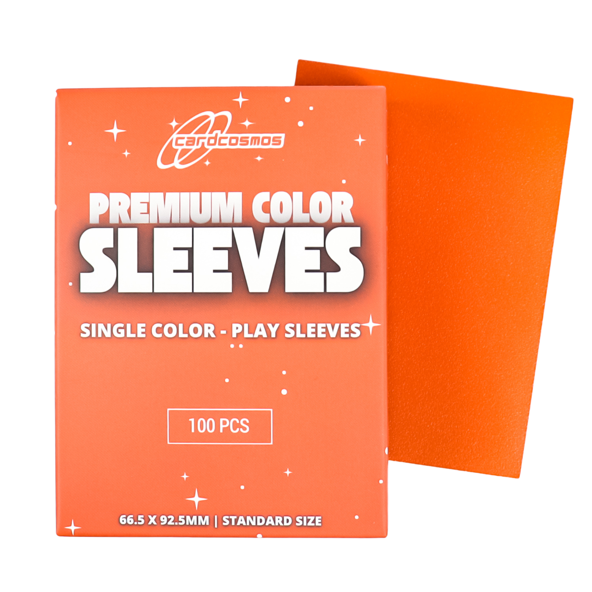 cardcosmos - Fundas mate premium naranja | 100stk