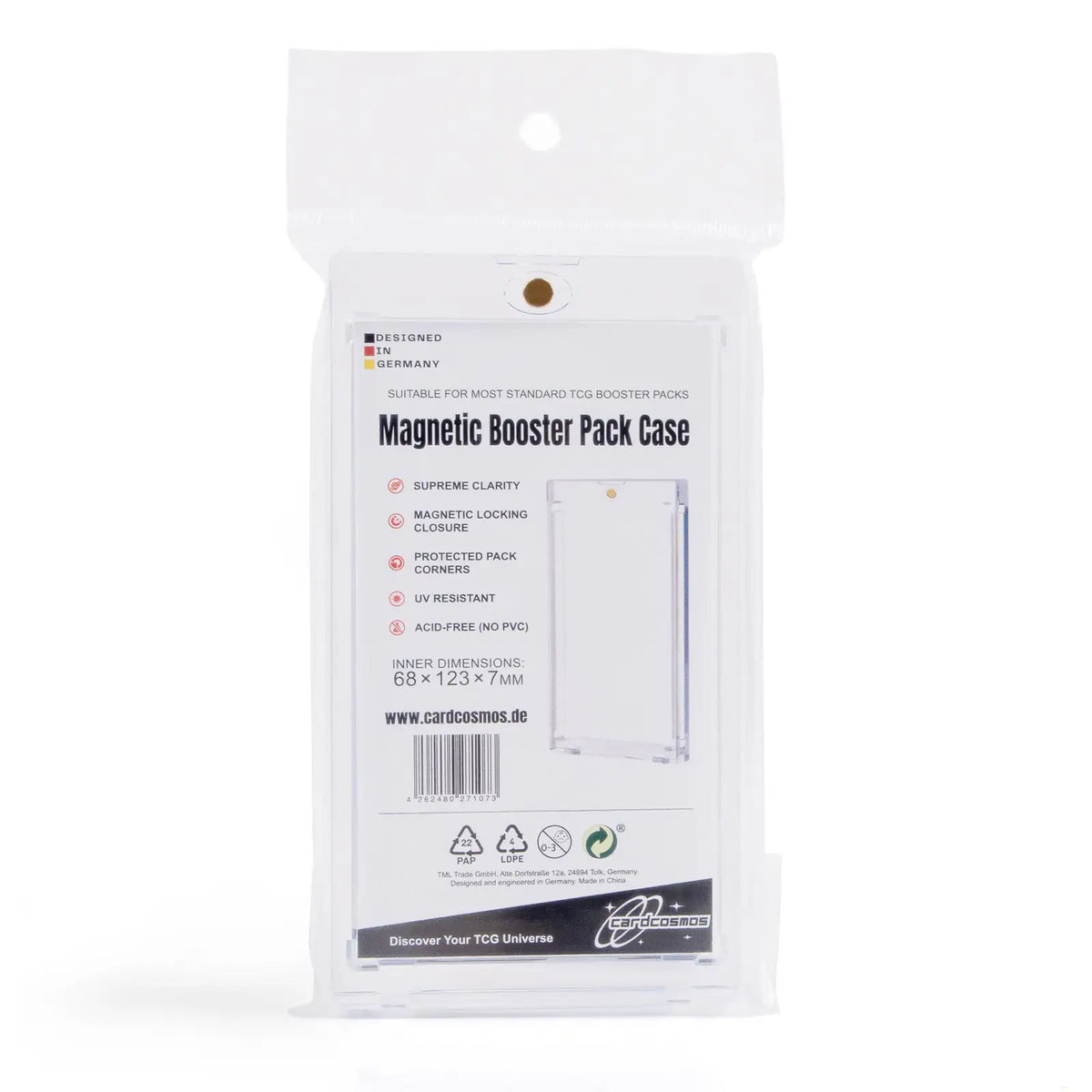cardcosmos - Magnetic Booster Pack Case
