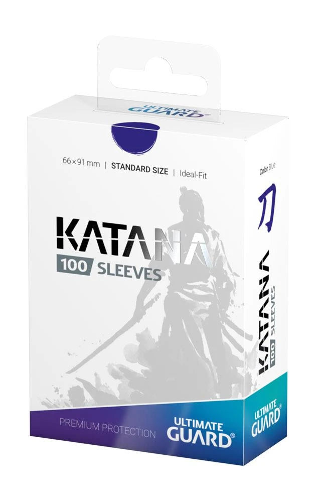 Ultimate Guard Katana Sleeves Standard Size Blue – 100 pieces