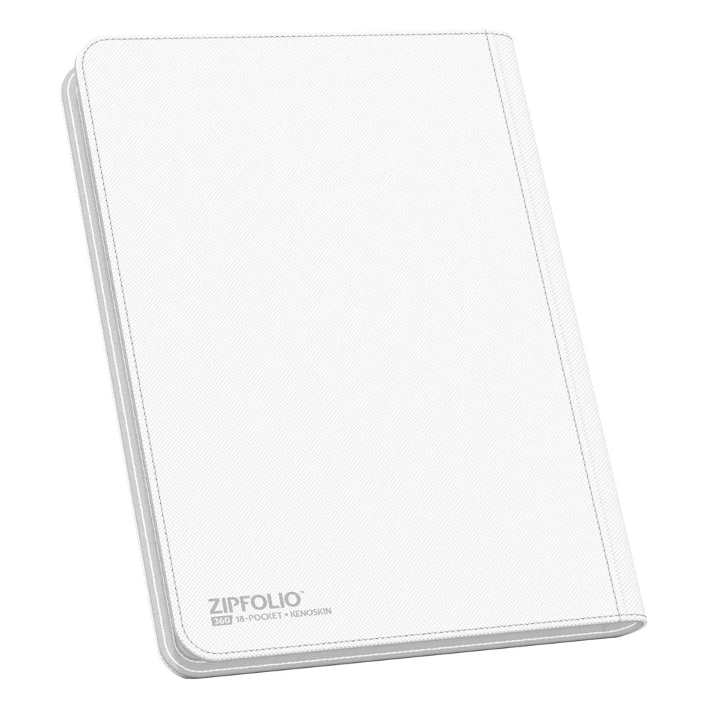 Ultimate Guard Zipfolio 360 18-Pocket Xenoskin Blanco