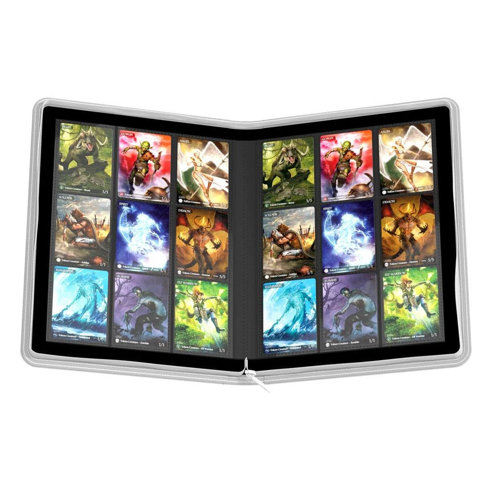 Ultimate Guard Zipfolio 360 18-Pocket Xenoskin Blanco