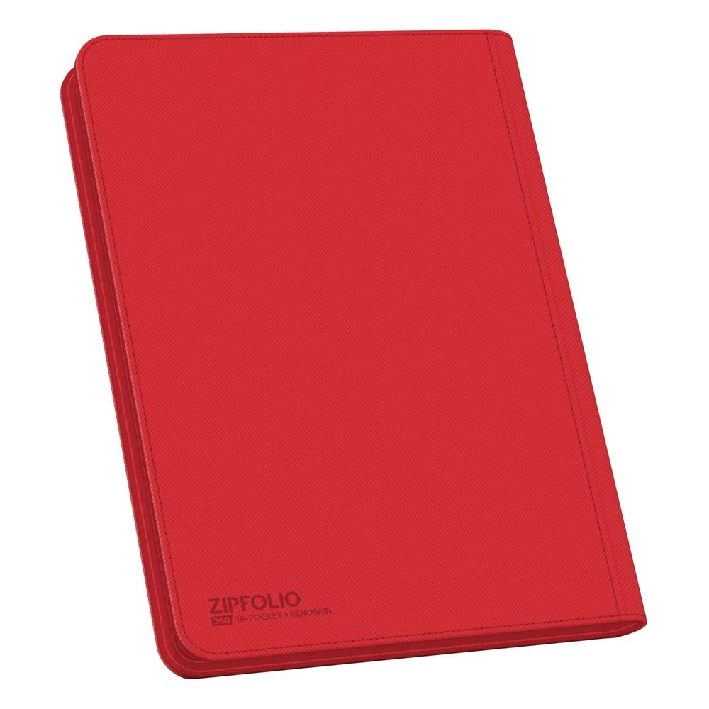 Ultimate Guard Zipfolio 360 18-Pocket Xenoskin Rojo