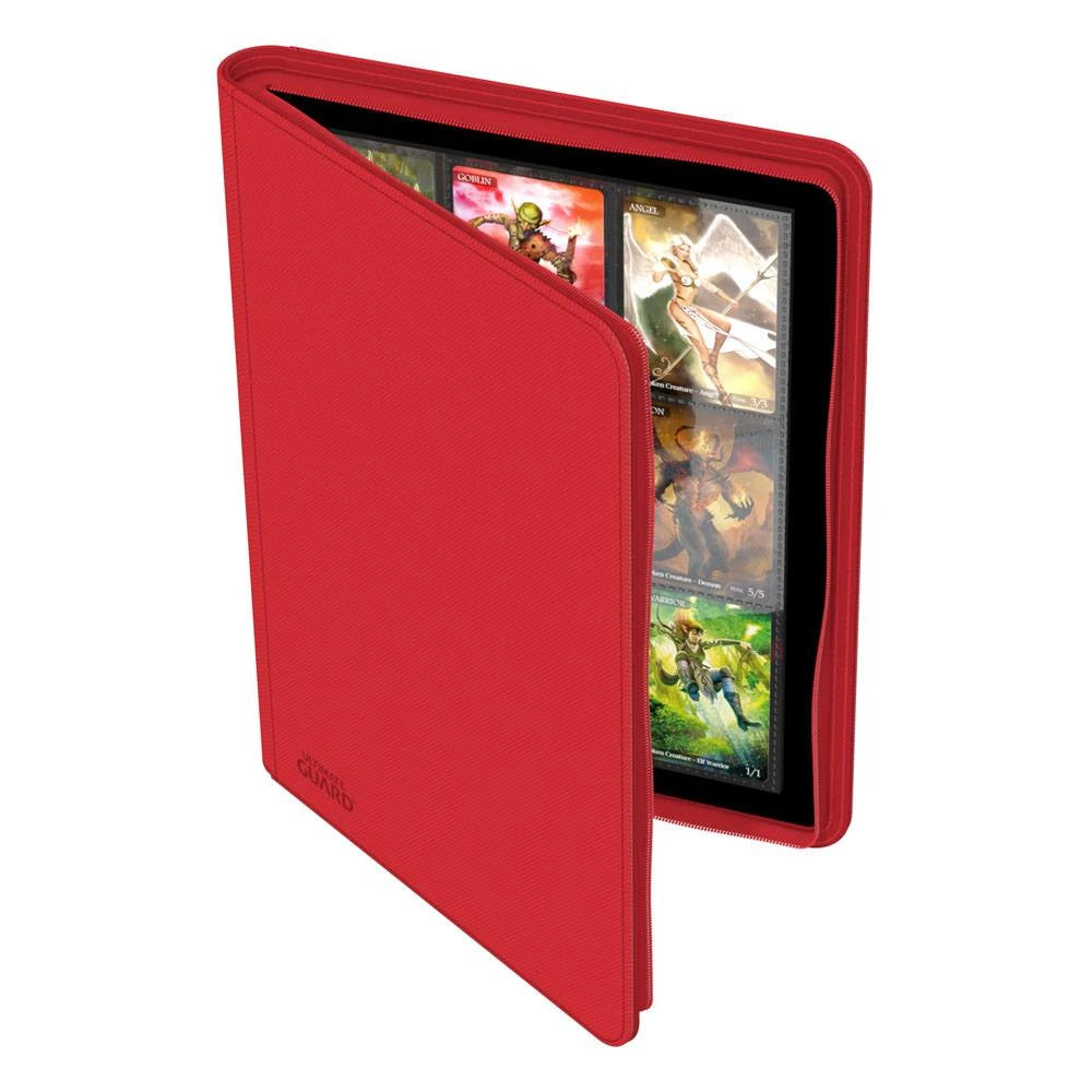 Ultimate Guard Zipfolio 360 18-Pocket Xenoskin Rojo