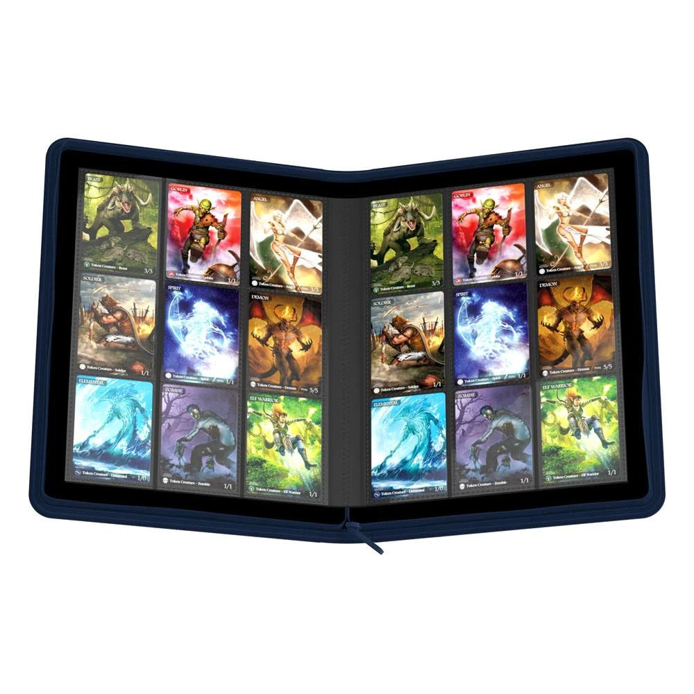 Ultimate Guard Zipfolio 360 18-Pocket Xenoskin Azul