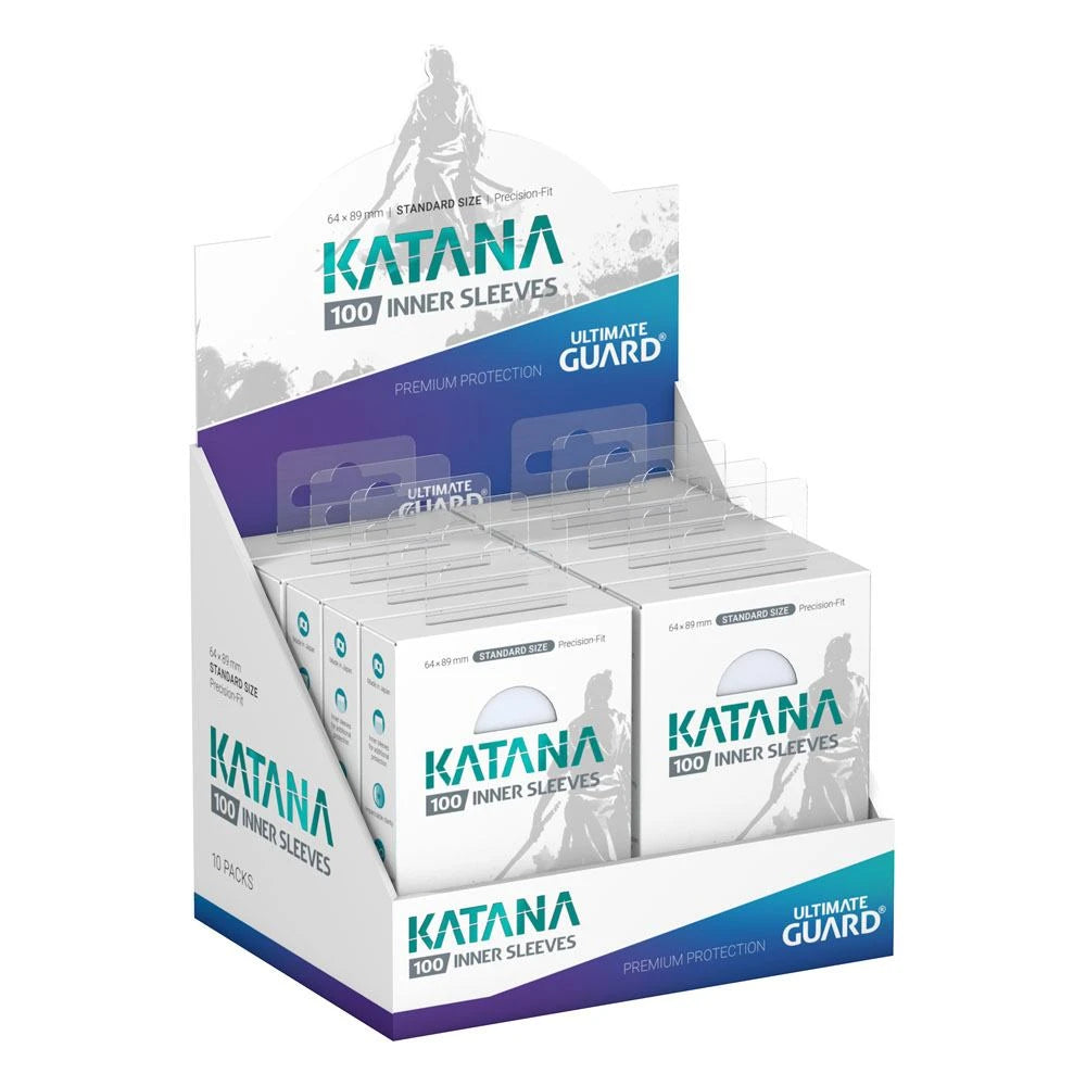 Ultimate Guard Katana Fundas interiores Tamaño estándar – 100 unidades